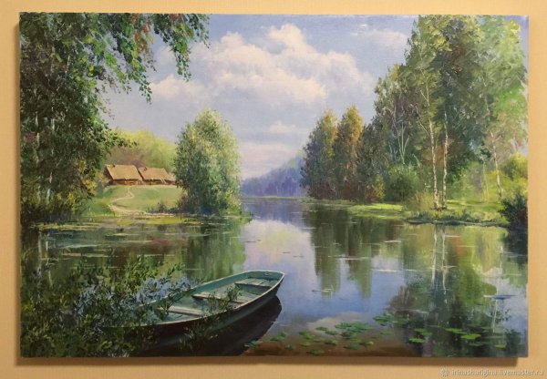 Картины пейзажи Шарыгин и.