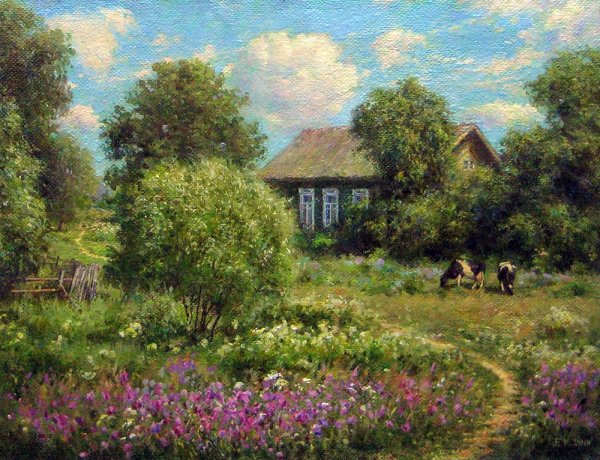 Екатерина Калиновская художник деревня