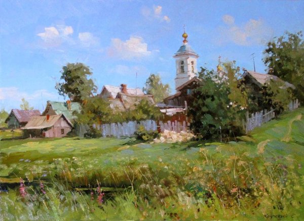 Живопись маслом Крупский Сергей