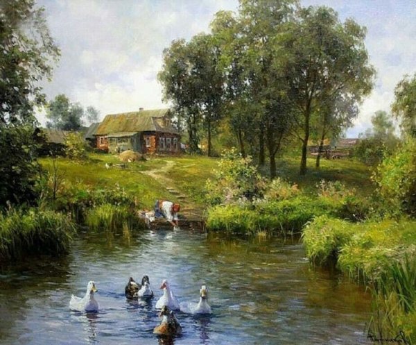 Художник Вячеслав Плотников