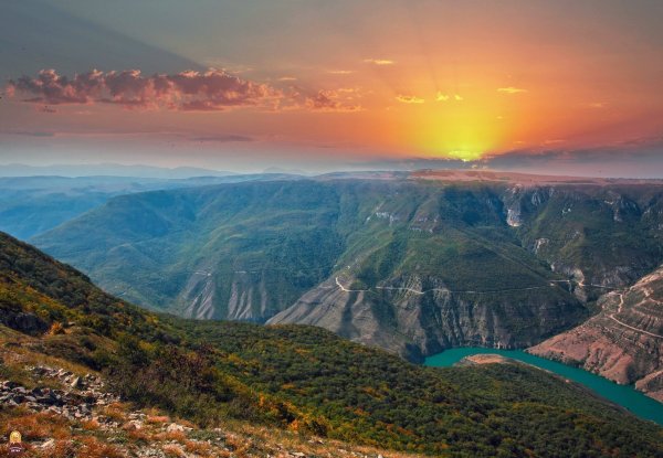 Горы Дагестана Сулакский каньон