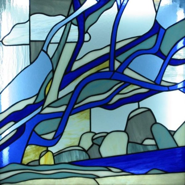 Витраж Северное сияние