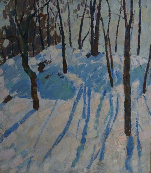 Малевич пейзаж