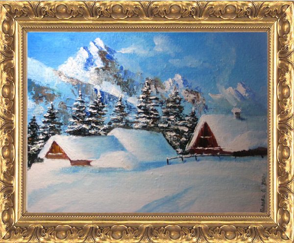 Зимние пейзажи Сахарова