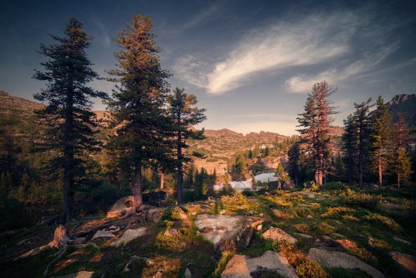 Пейзаж Сибирь горы Красноярск