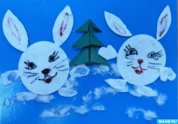 Аппликация в средней группе