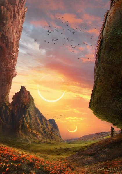 Фэнтези пейзажи