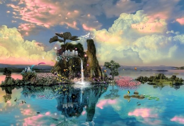 Фэнтези пейзажи