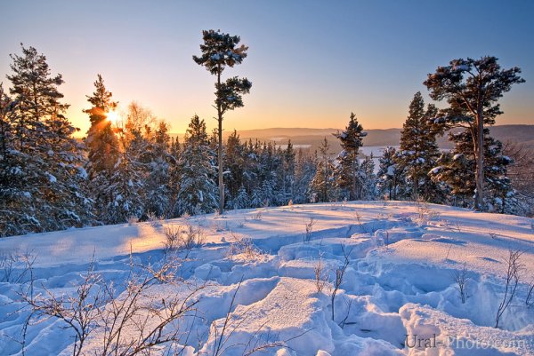 Зимние пейзажи Башкирии