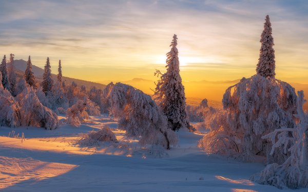 Природа Южного Урала зима