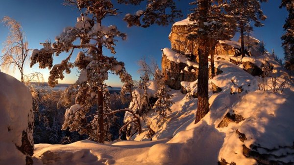 Природа Южного Урала зима