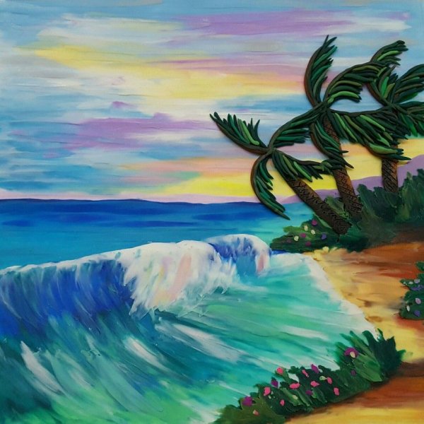 Пластилиновая живопись