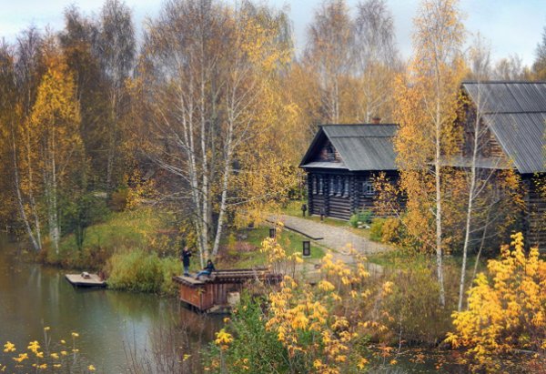 Осень в Шарье Костромской области