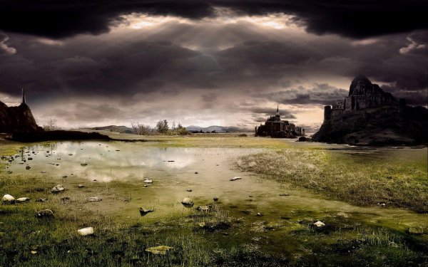 Мрачный пейзаж