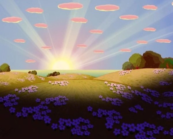 Смешарики пейзаж