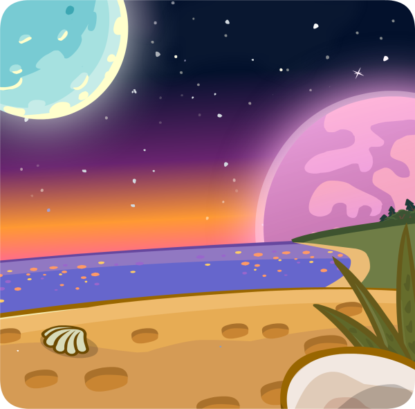 Смешарики пейзаж