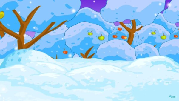 Смешарики Бараш осень