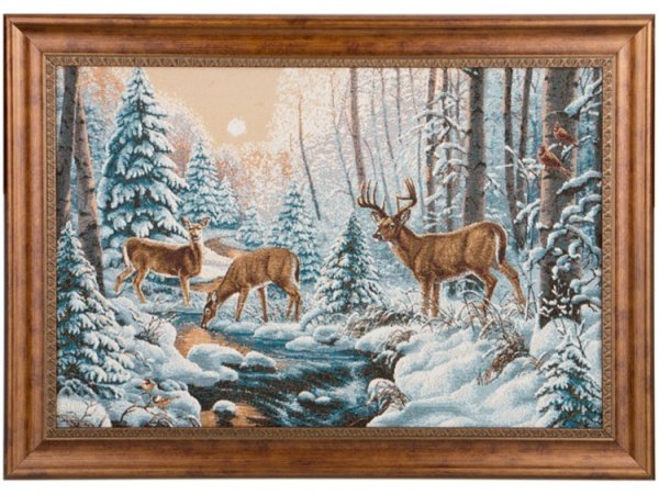 Гобеленовая картина Костромской заповедник