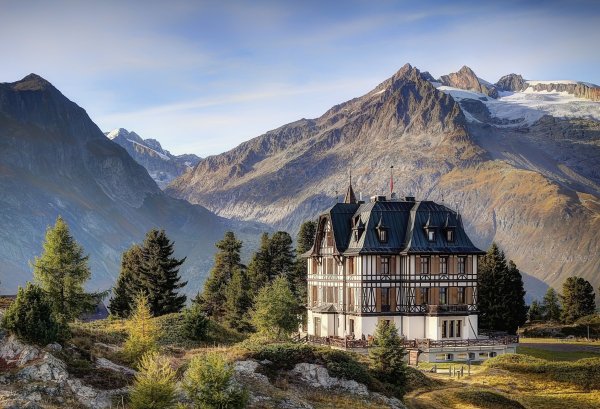 Villa Cassel Альпы Швейцария