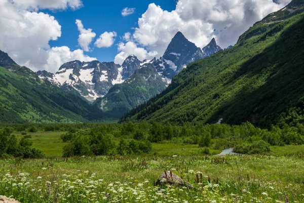 Горы Карачаево-Черкесии