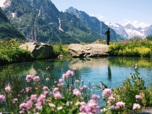 Горное озеро КЧР