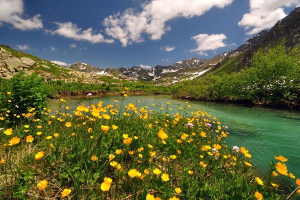 Бадукские озера летом