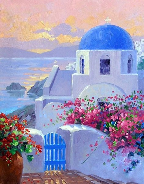 Греция живопись