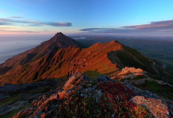 Вулканы Камчатки природа