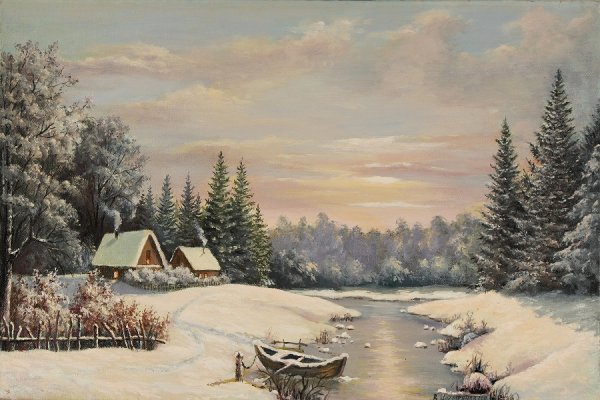 Художник Виктор Несмеянов.пейзажи