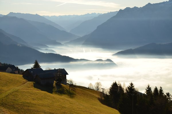 Воздушная перспектива в пейзаже