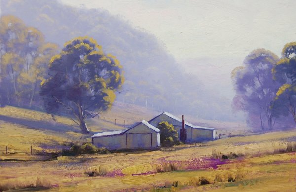 Плановость в живописи пейзаж