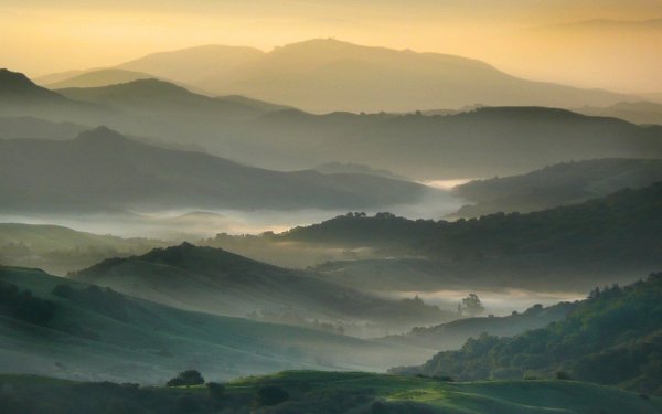 Воздушная перспектива в пейзаже