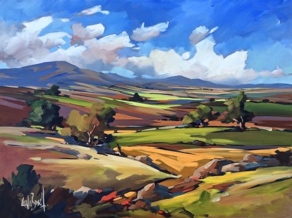 Carla Bosch пейзажи маслом