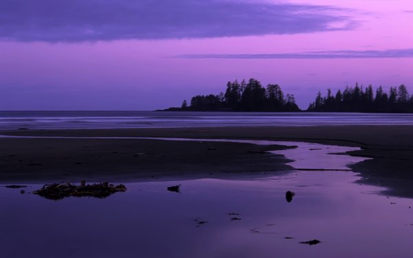 Фиолетовое озеро