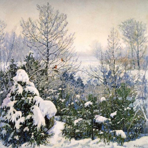 Лидия Бродская морозное утро