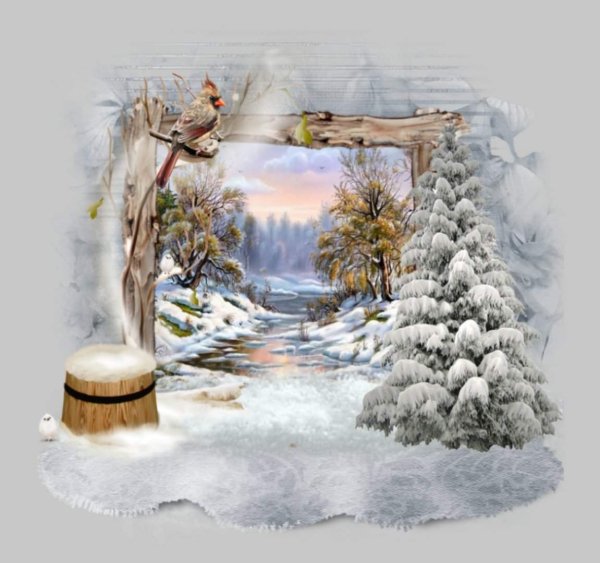 Зима клипарт