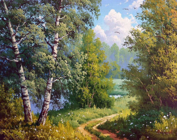 Художник Басов Сергей пейзажи