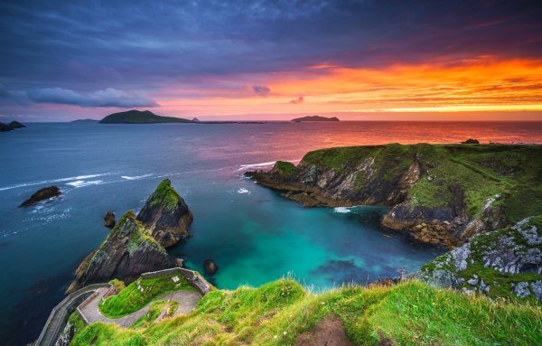 Ирландия зеленый остров