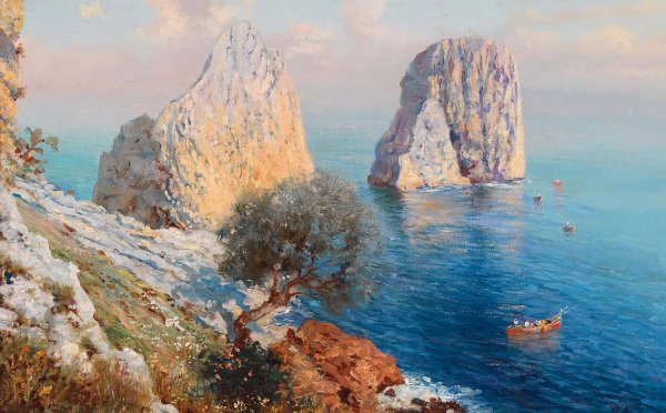 Александр Милюков Крымский пейзаж