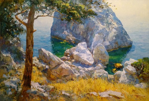 Крымский художник Сергей Свиридов