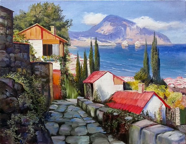 Мильман Крымский пейзаж