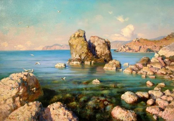 Художник Юрий Обуховский картины Крым
