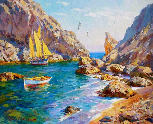 Сергей Свиридов крымские пейзажи