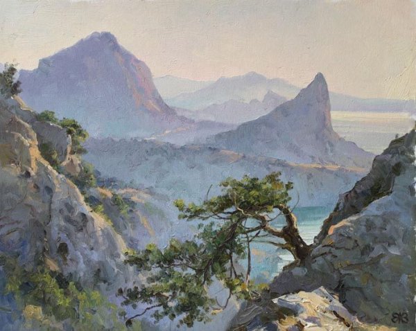 Пейзажи Крыма Демерджи картины художников