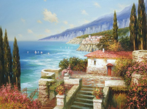 Александр Милюков итальянский пейзаж
