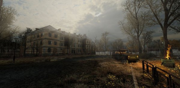 Пейзажи зоны отчуждения сталкер