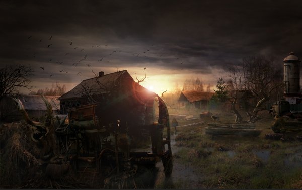 Сталкер заброшенная деревня