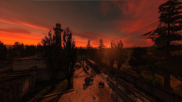 Сталкер Зов Припяти закат