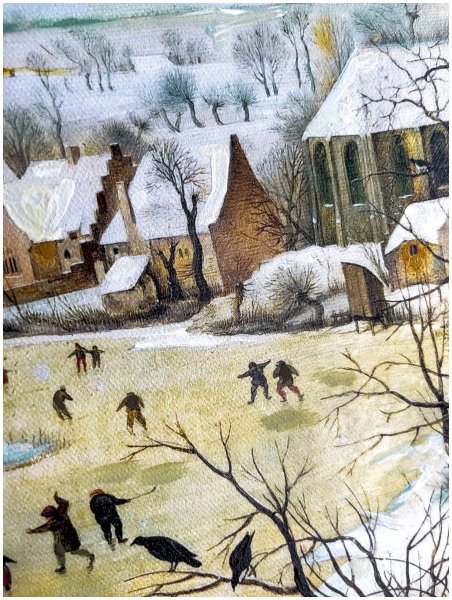 Питер брейгель старший зимний пейзаж