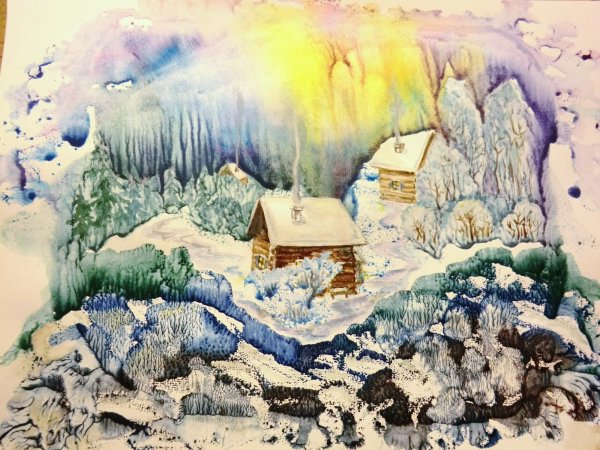 Художник bai Haoran картины